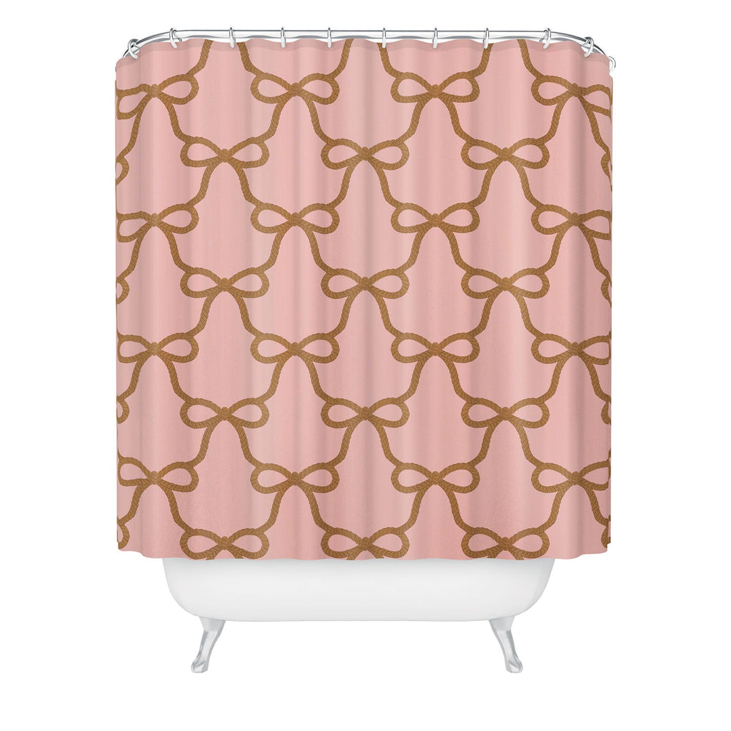 Design by Spark Ribbon Rope Shower Curtain