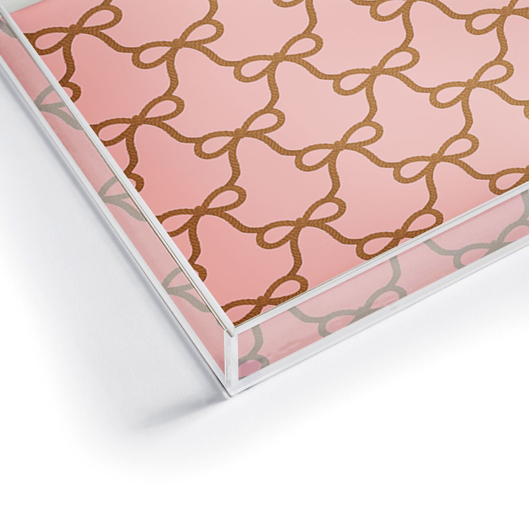 Design by Spark Ribbon Rope Acrylic Tray
