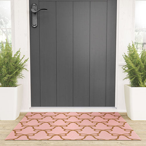 Design by Spark Ribbon Rope Welcome Mat