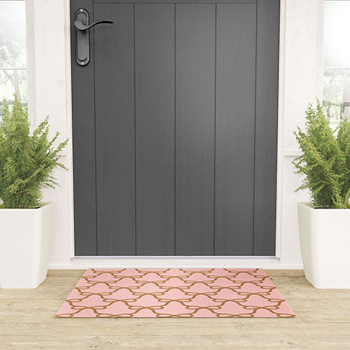 Design by Spark Ribbon Rope Welcome Mat