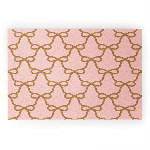 Design by Spark Ribbon Rope Welcome Mat