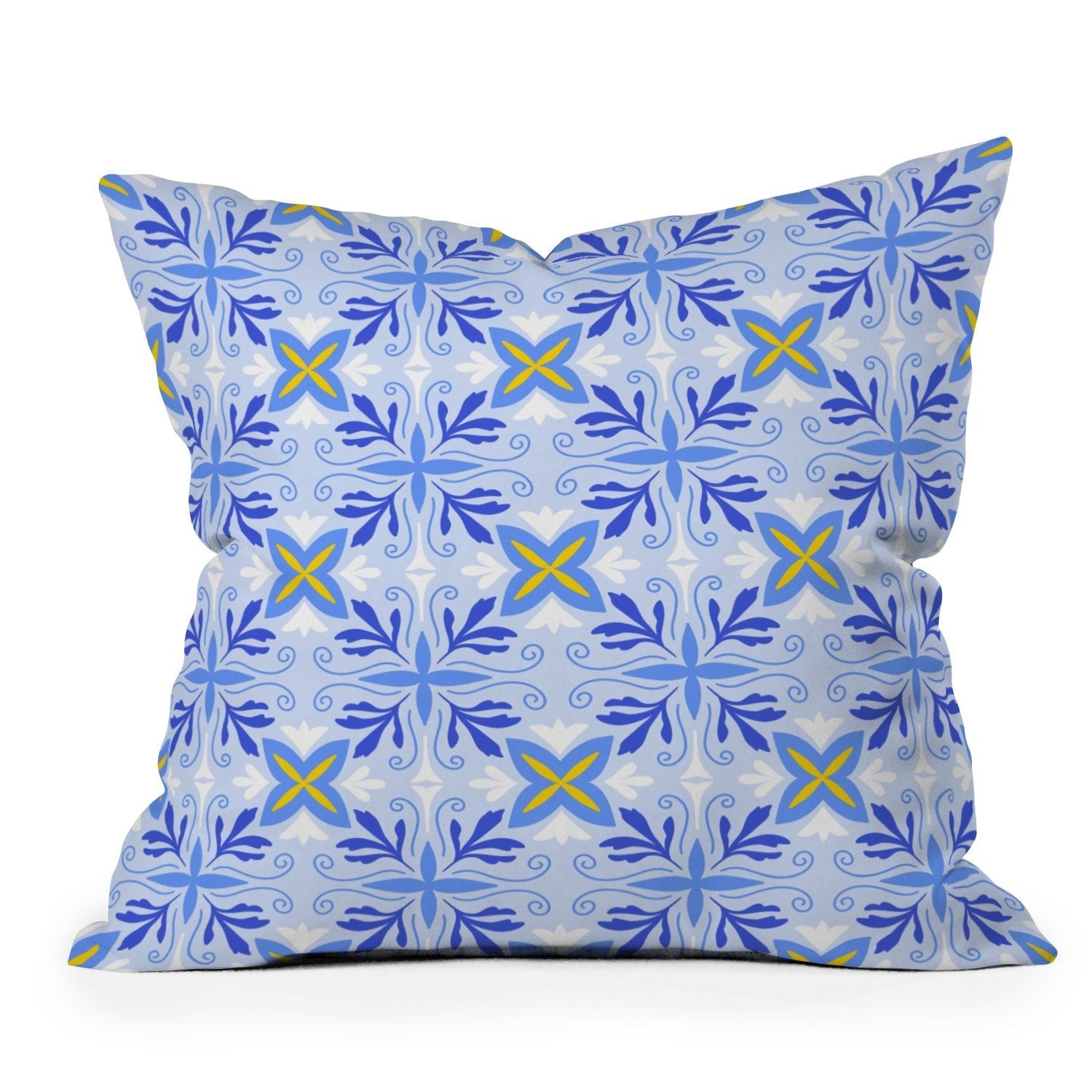 Design by Spark Dolce Vita Flourish Tile Outdoor Throw Pillow