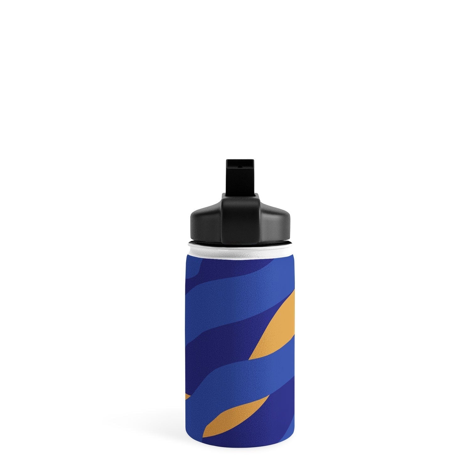 Camilla Foss Pebbles in Stream Water Bottle