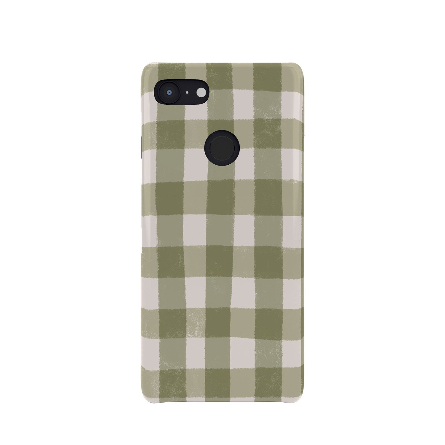 Menina Lisboa Rustic Green Plaid Phone Case
