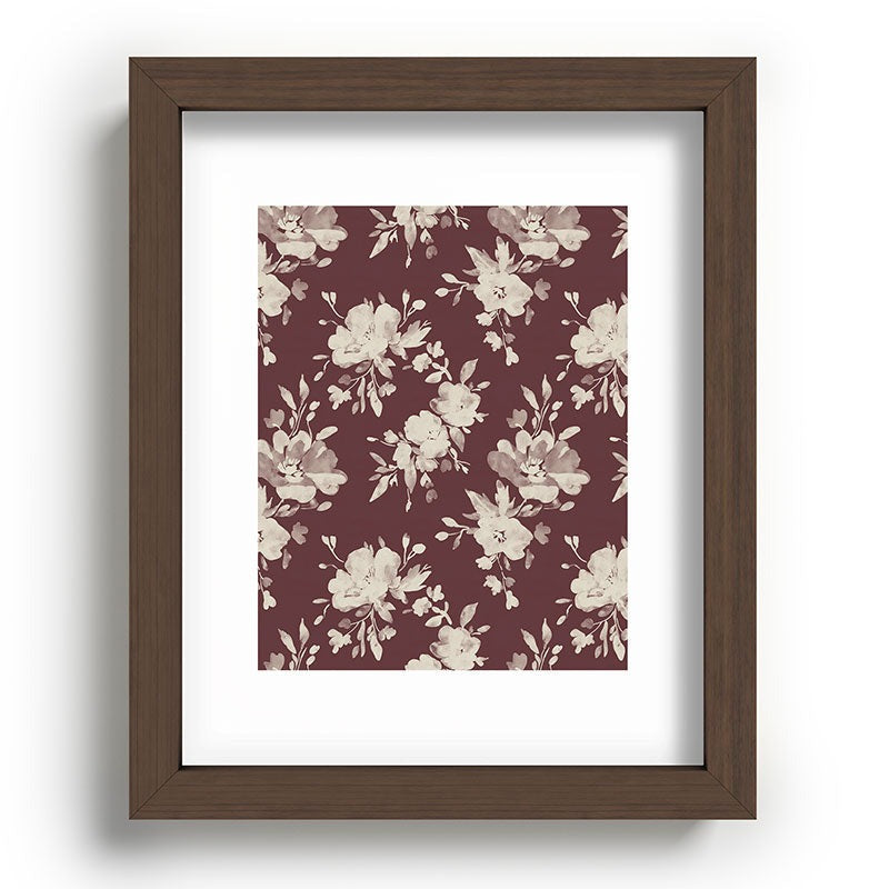 Marta Barragan Camarasa Antique Petal Romance Recessed Framing Rectangle
