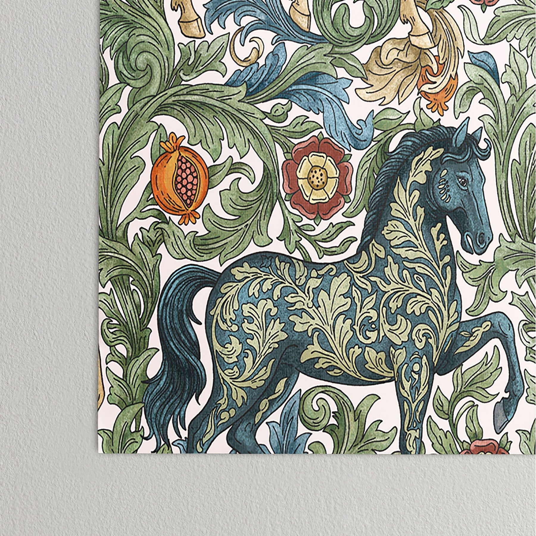 Marta Barragan Camarasa Renaissance Horse Garden Poster