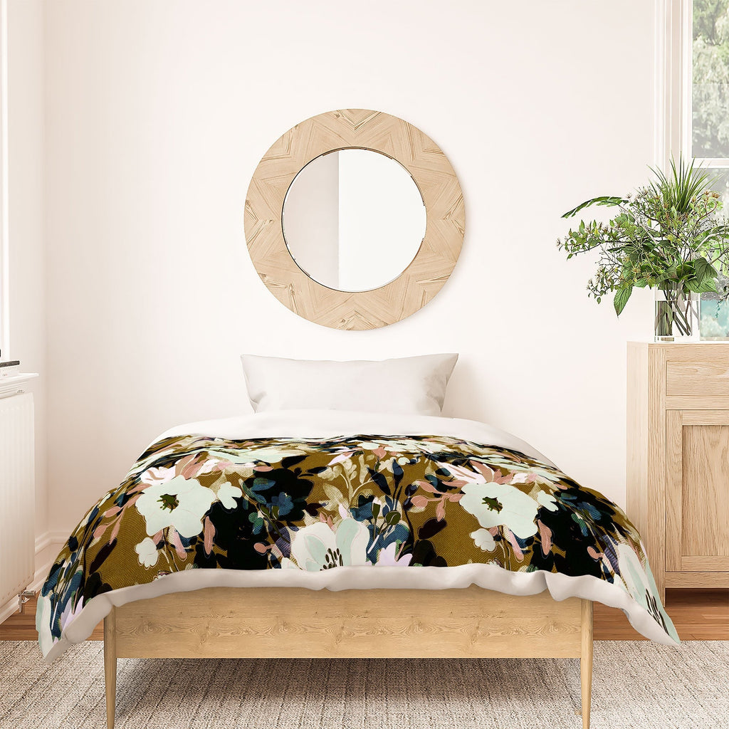 Marta Barragan Camarasa Romantic Floral Fusion Duvet Cover