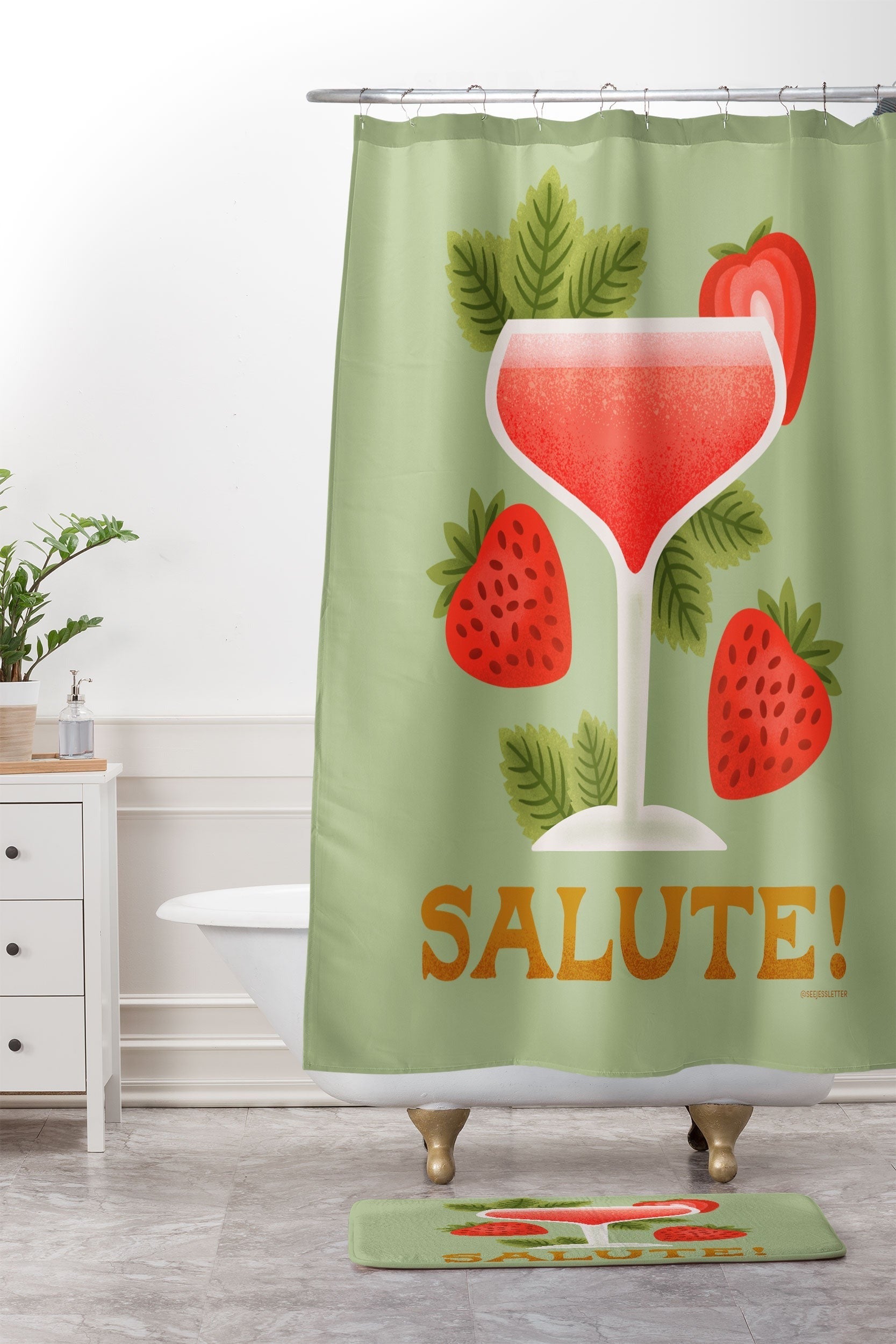 Jessica Molina Rossini Memory Foam Bath Mat