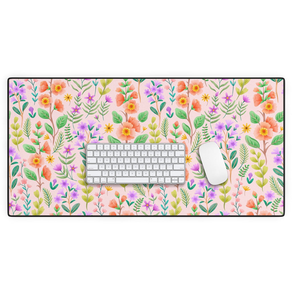Pimlada Phuapradit Ditsy Spring Floral Desk Mat