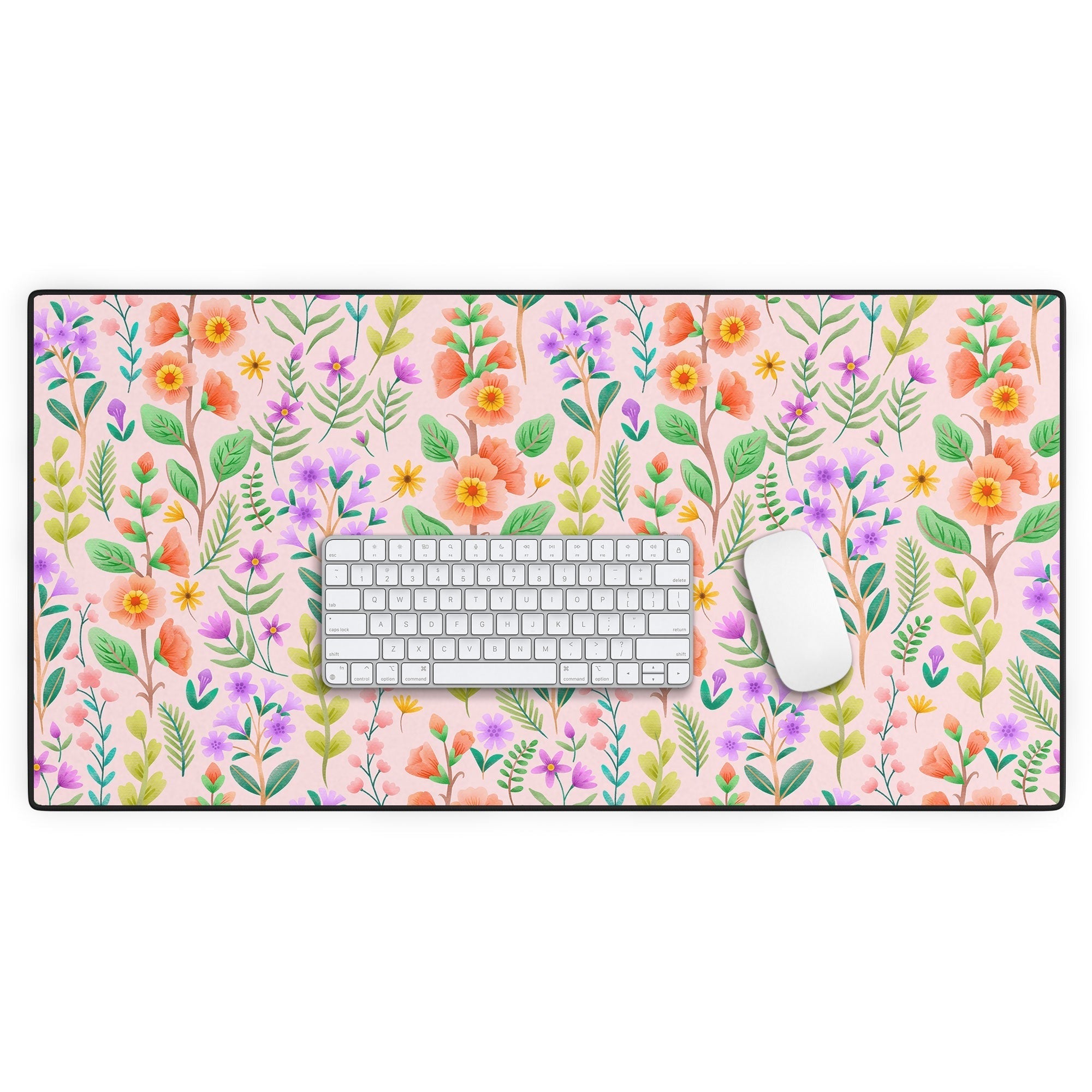 Pimlada Phuapradit Ditsy Spring Floral Desk Mat