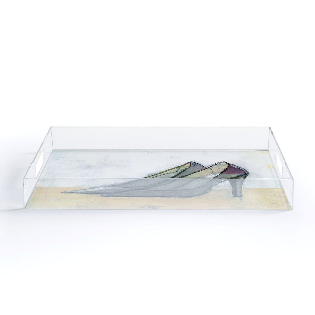 Sophia Buddenhagen Grey Stiletto Acrylic Tray