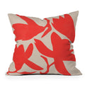 Garima Dhawan magnolia 12 Outdoor Throw Pillow