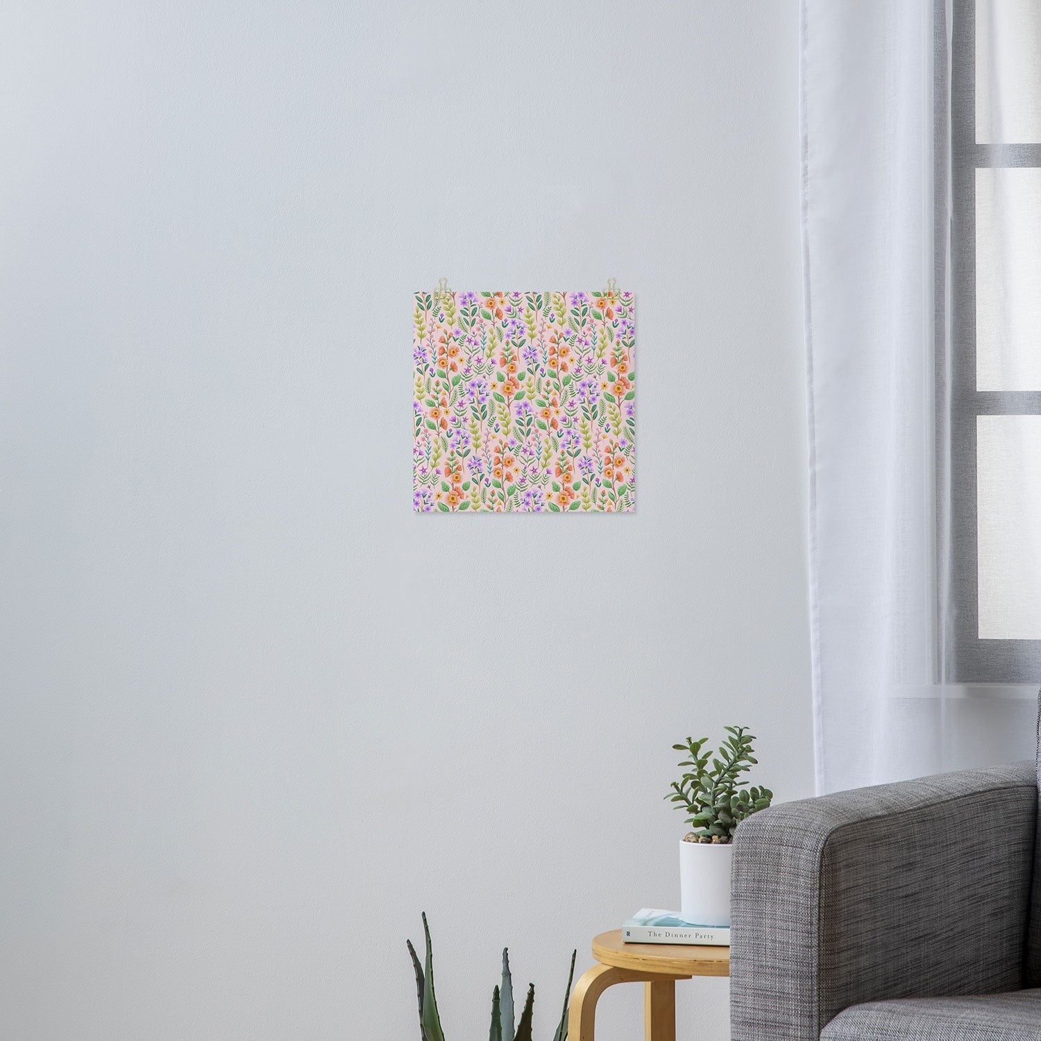Pimlada Phuapradit Ditsy Spring Floral Art Print