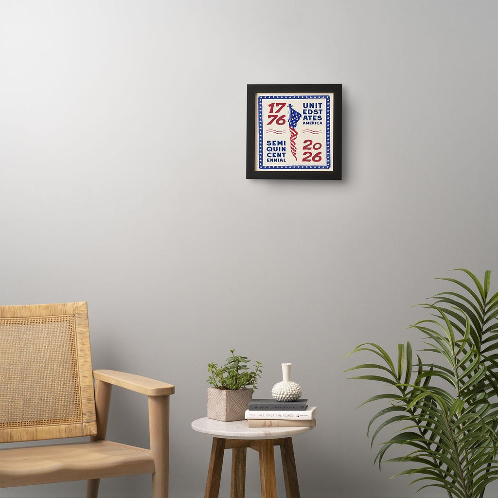 DENY Designs Retro 76 26 Framed Wall Art