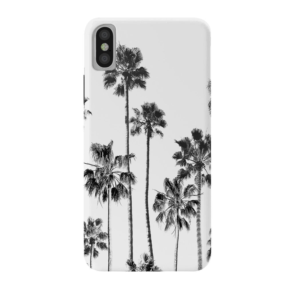 Gal Design Black And White Palms Phone Case