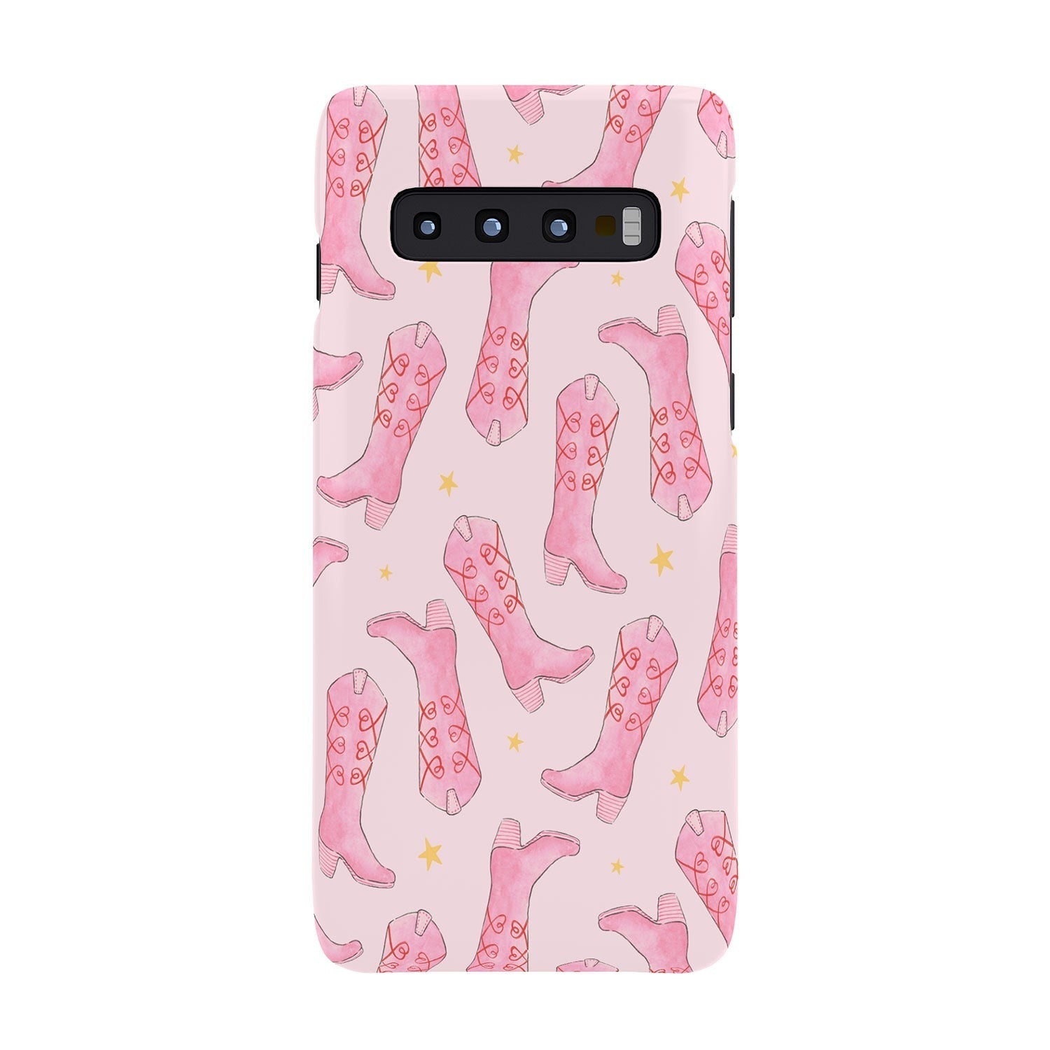 Love_Ryming Stars and Boots Phone Case