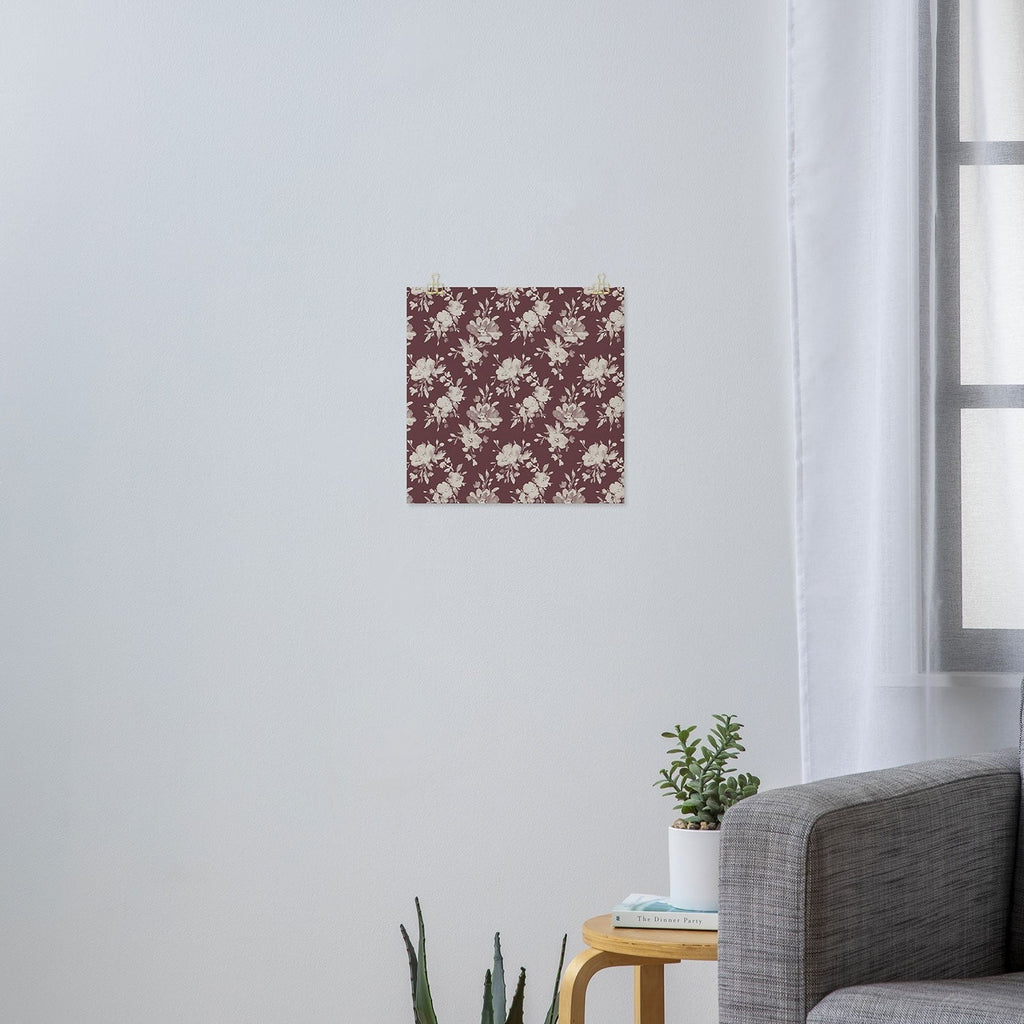 Marta Barragan Camarasa Antique Petal Romance Art Print