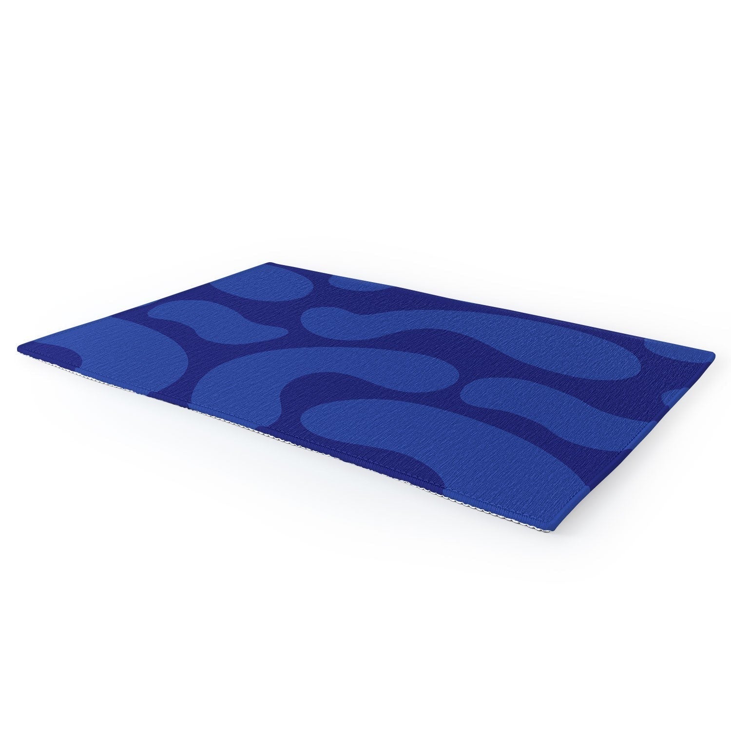 Camilla Foss Blue Pebble Area Rug