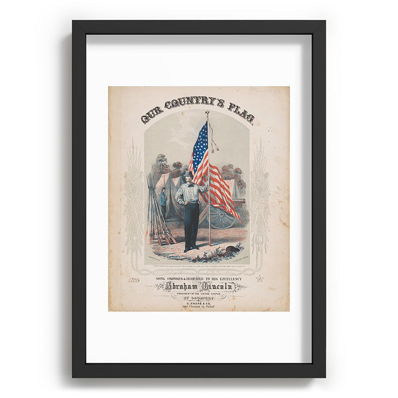 DENY Designs Our Country s Flag Recessed Framing Rectangle