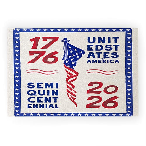 DENY Designs Retro 76 26 Welcome Mat