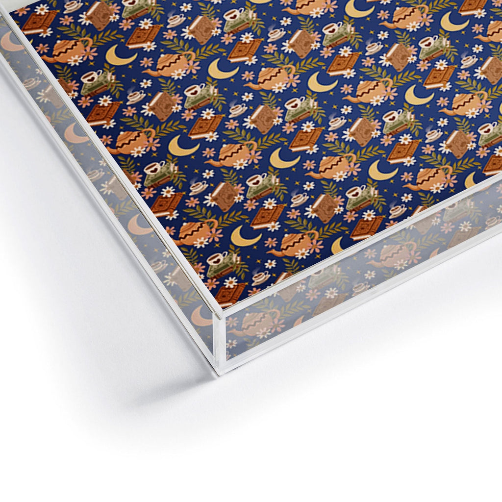 Avenie Moonlit Reading Nook II Acrylic Tray
