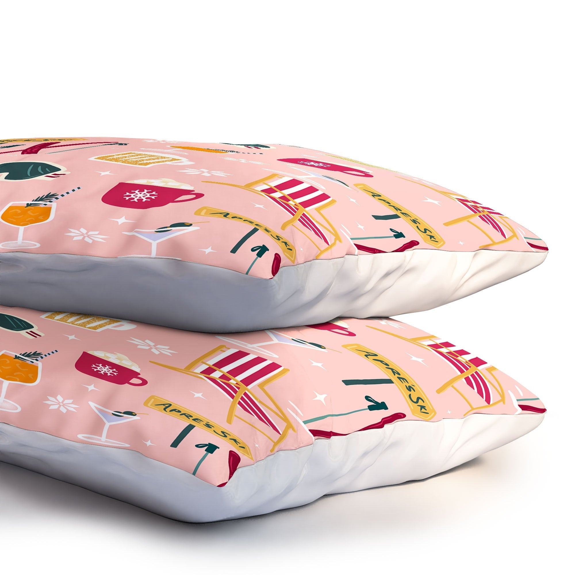 Design by Spark Apres Ski Holiday Pillow Shams