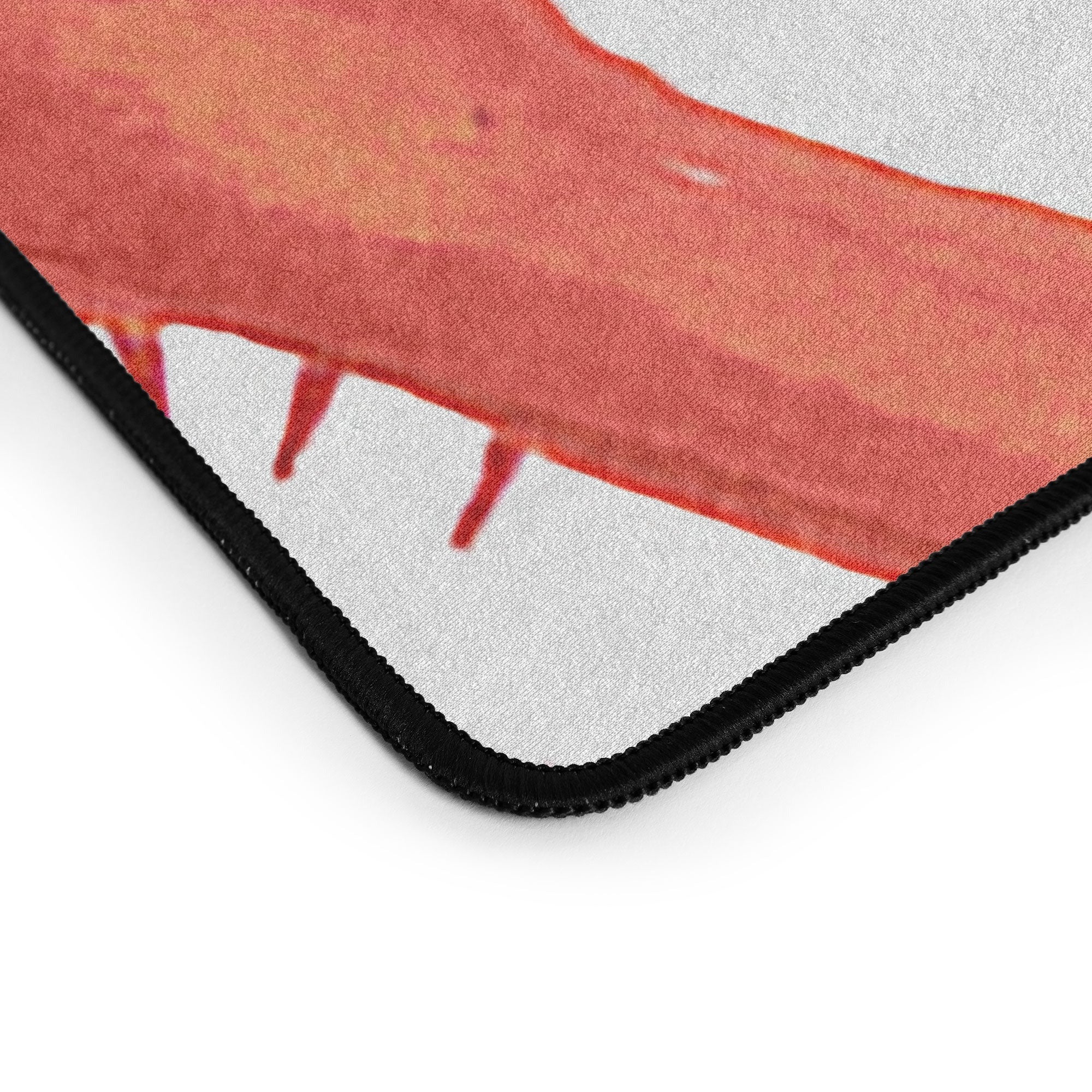 Ninola Design Botanic Retreat Coral Reef Crab Lobster Red Desk Mat