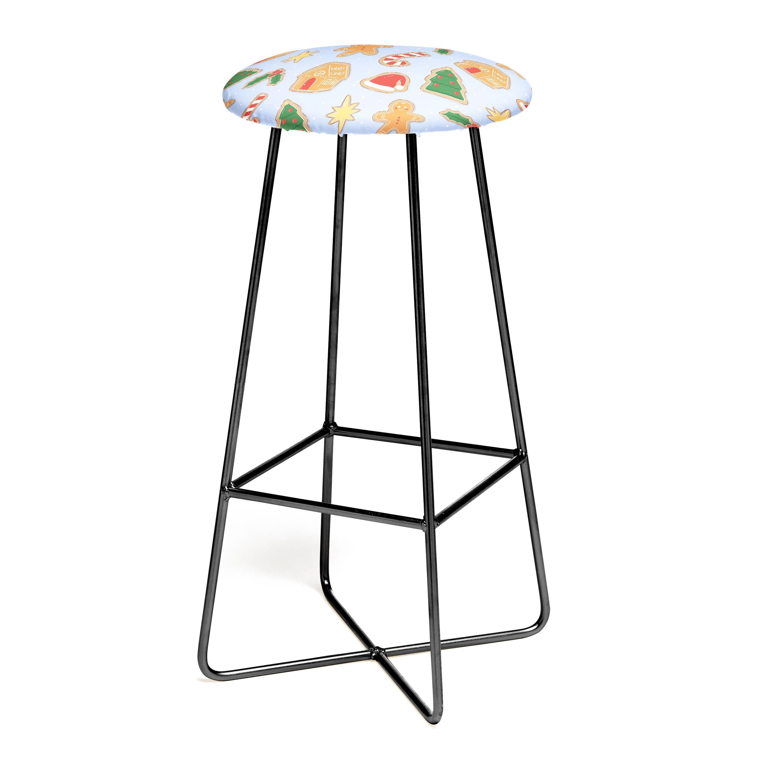 Love_Ryming Christmas Cookies Bar Stool