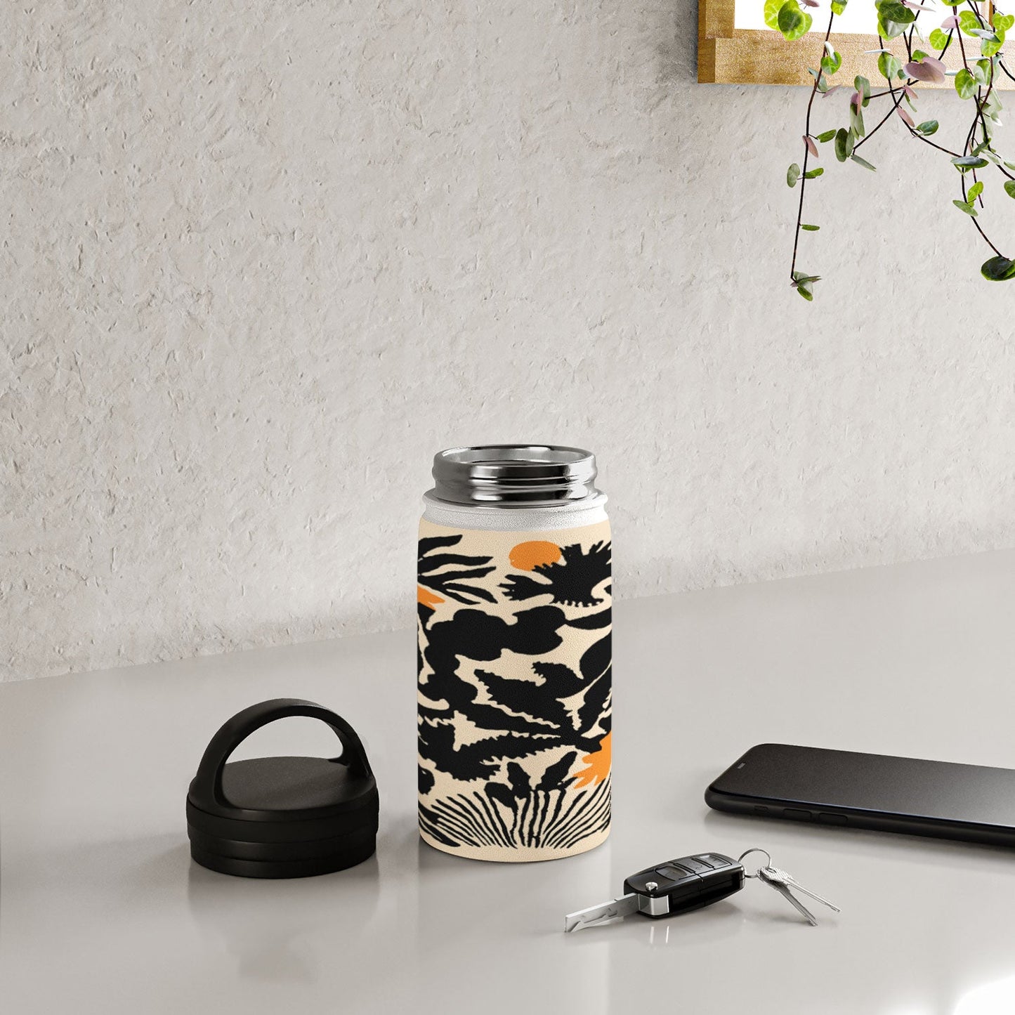 DorisciciArt Agave botanic Water Bottle