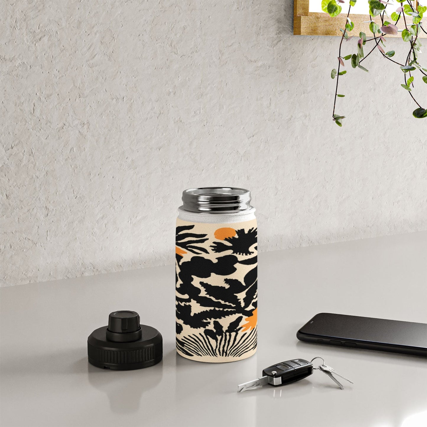 DorisciciArt Agave botanic Water Bottle