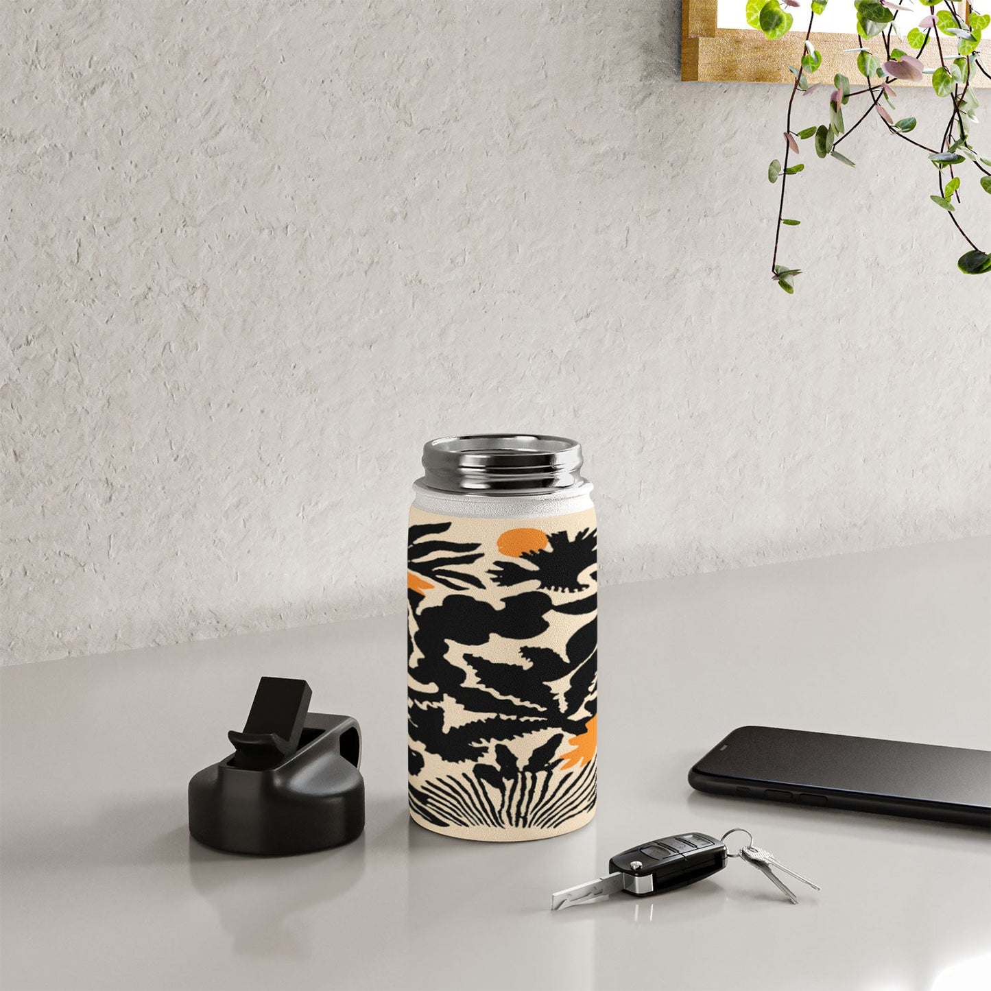 DorisciciArt Agave botanic Water Bottle