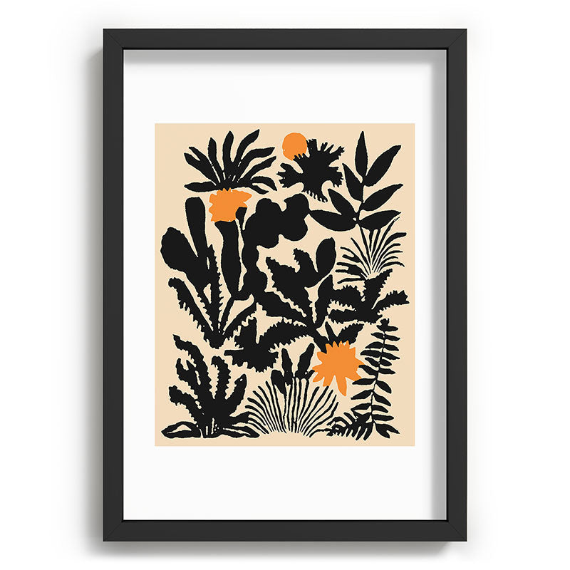DorisciciArt Agave botanic Recessed Framing Rectangle