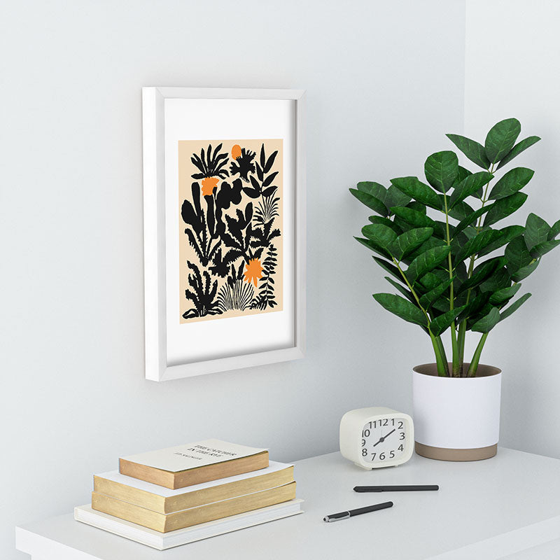 DorisciciArt Agave botanic Recessed Framing Rectangle