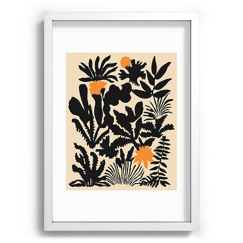 DorisciciArt Agave botanic Recessed Framing Rectangle