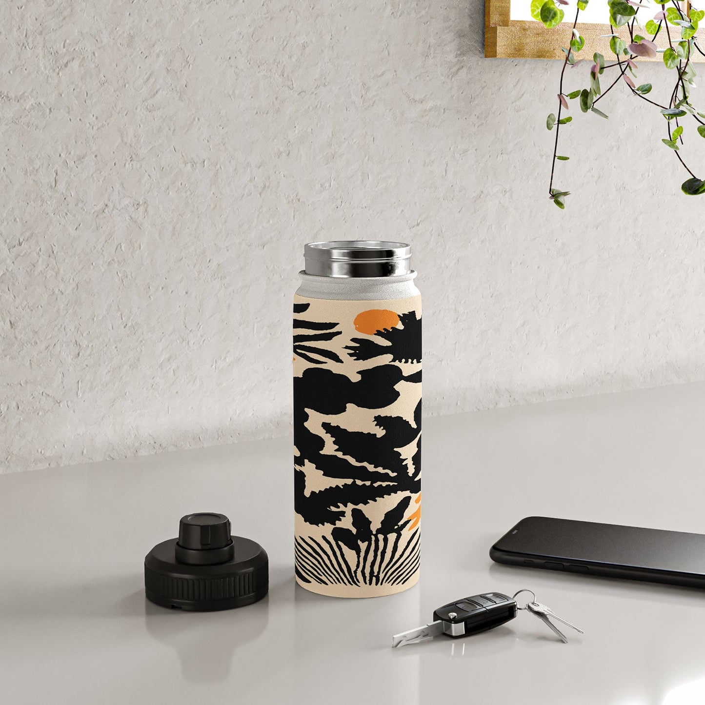 DorisciciArt Agave botanic Water Bottle
