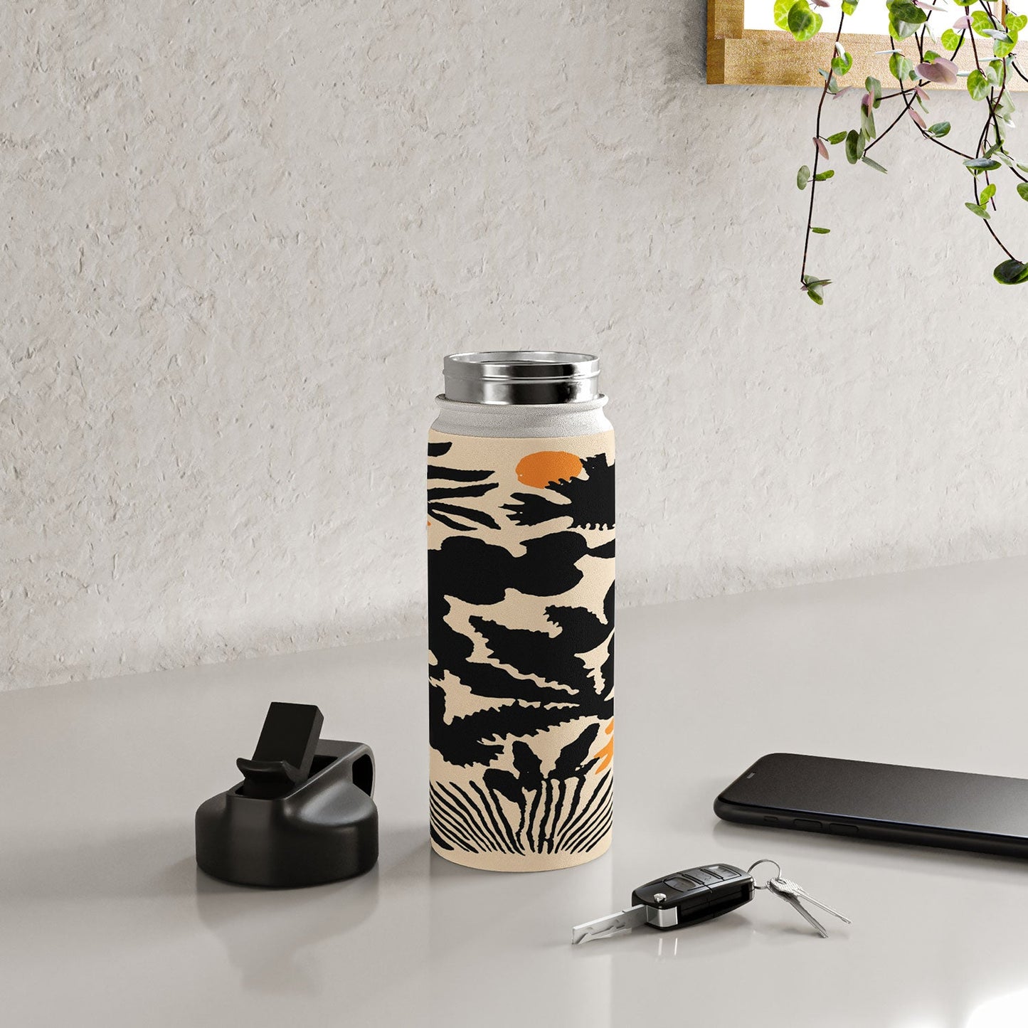 DorisciciArt Agave botanic Water Bottle