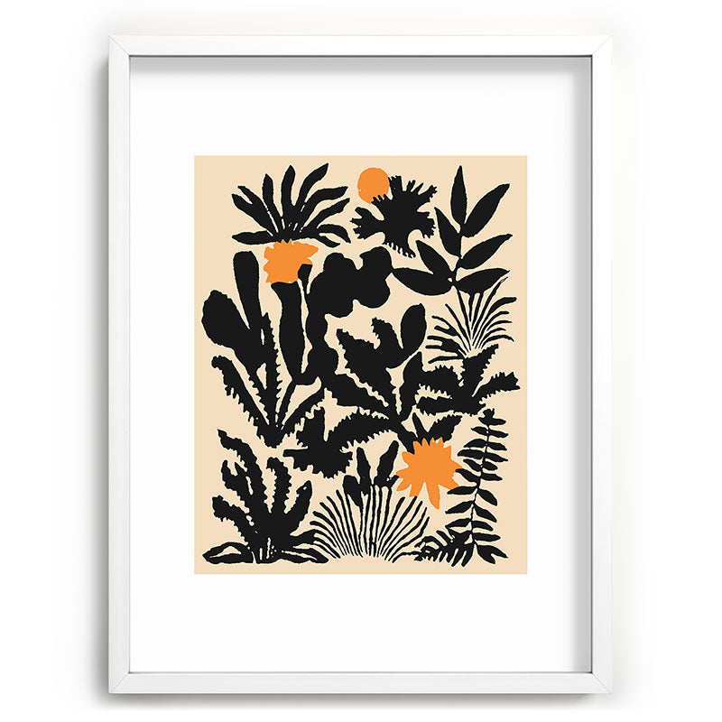 DorisciciArt Agave botanic Recessed Framing Rectangle