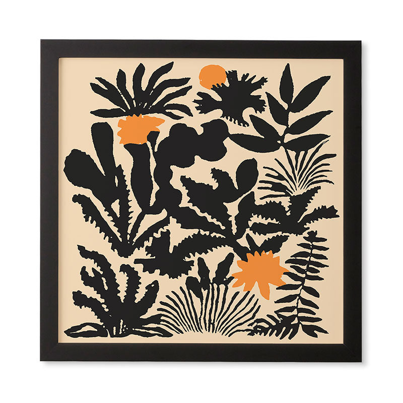 DorisciciArt Agave botanic Framed Wall Art