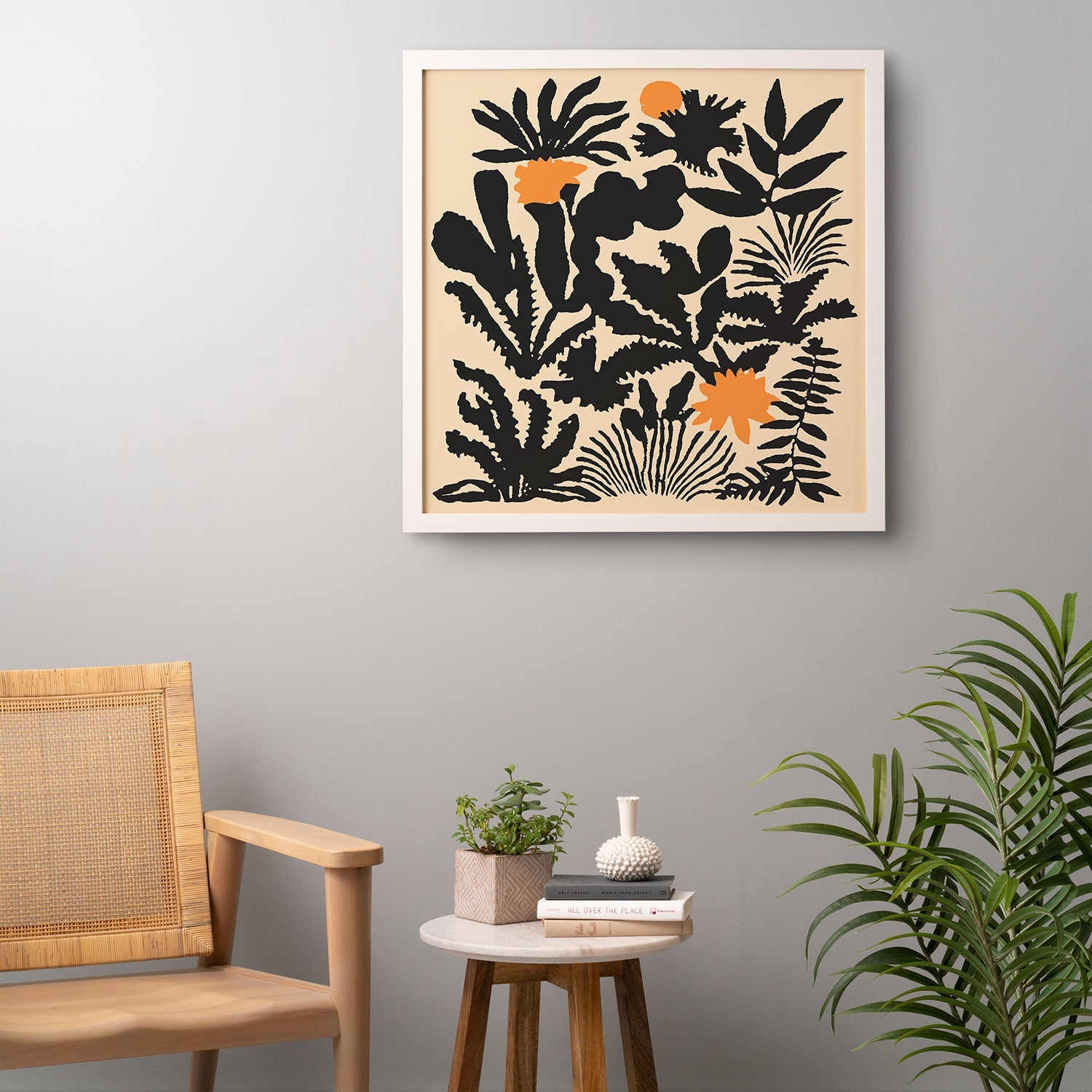 DorisciciArt Agave botanic Framed Wall Art