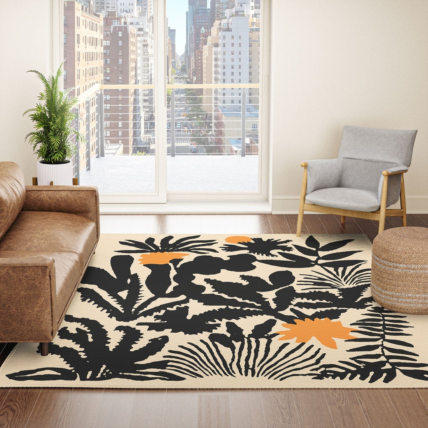 DorisciciArt Agave botanic Area Rug