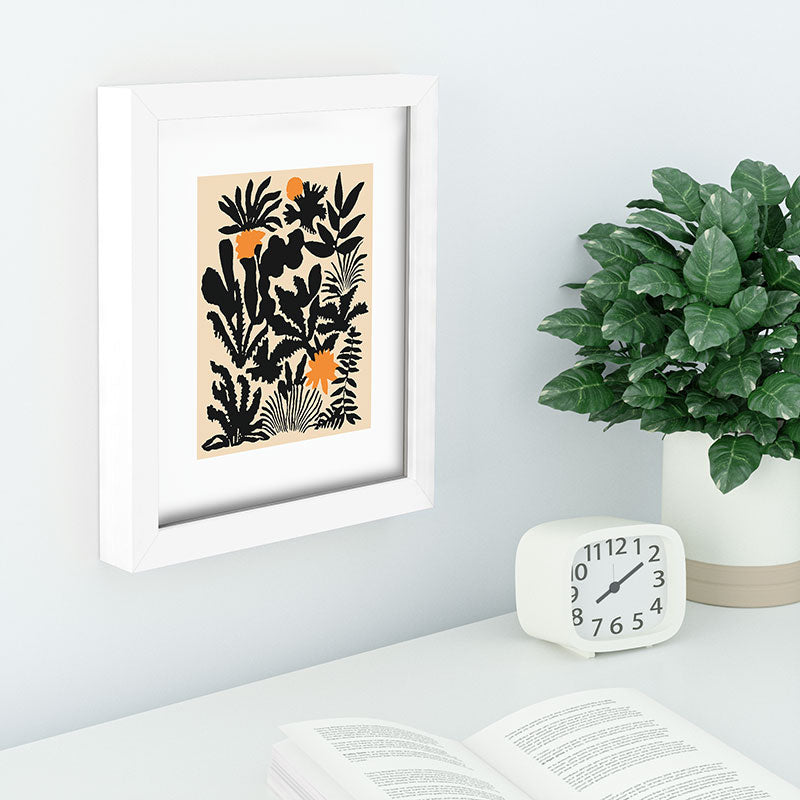 DorisciciArt Agave botanic Recessed Framing Rectangle