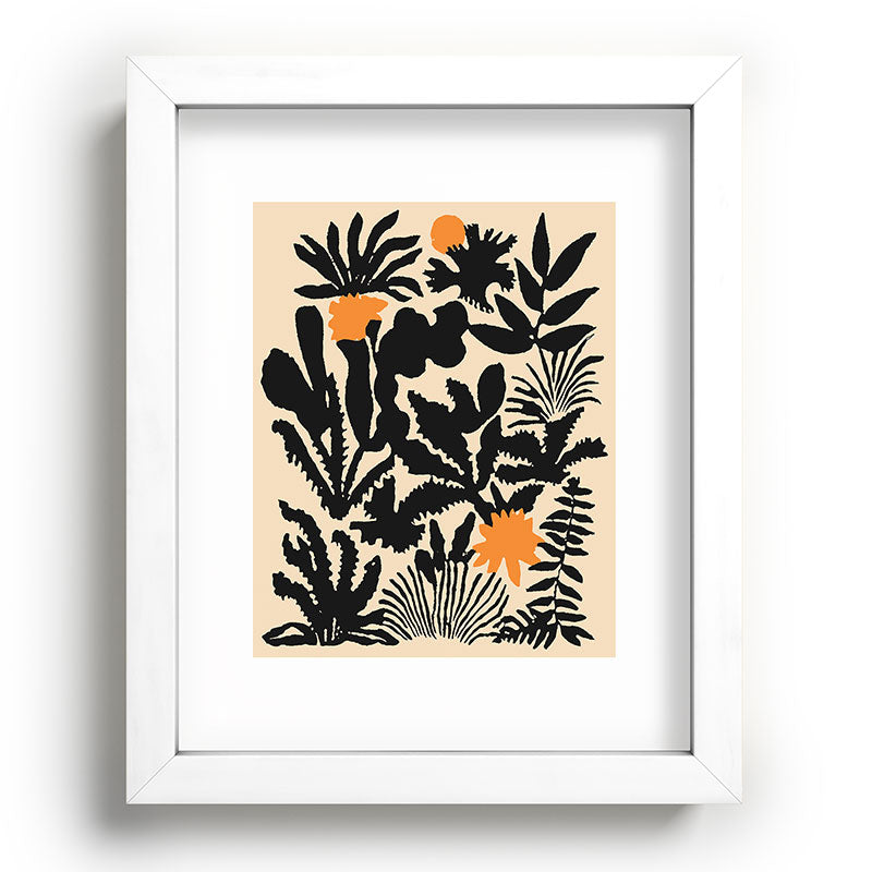DorisciciArt Agave botanic Recessed Framing Rectangle