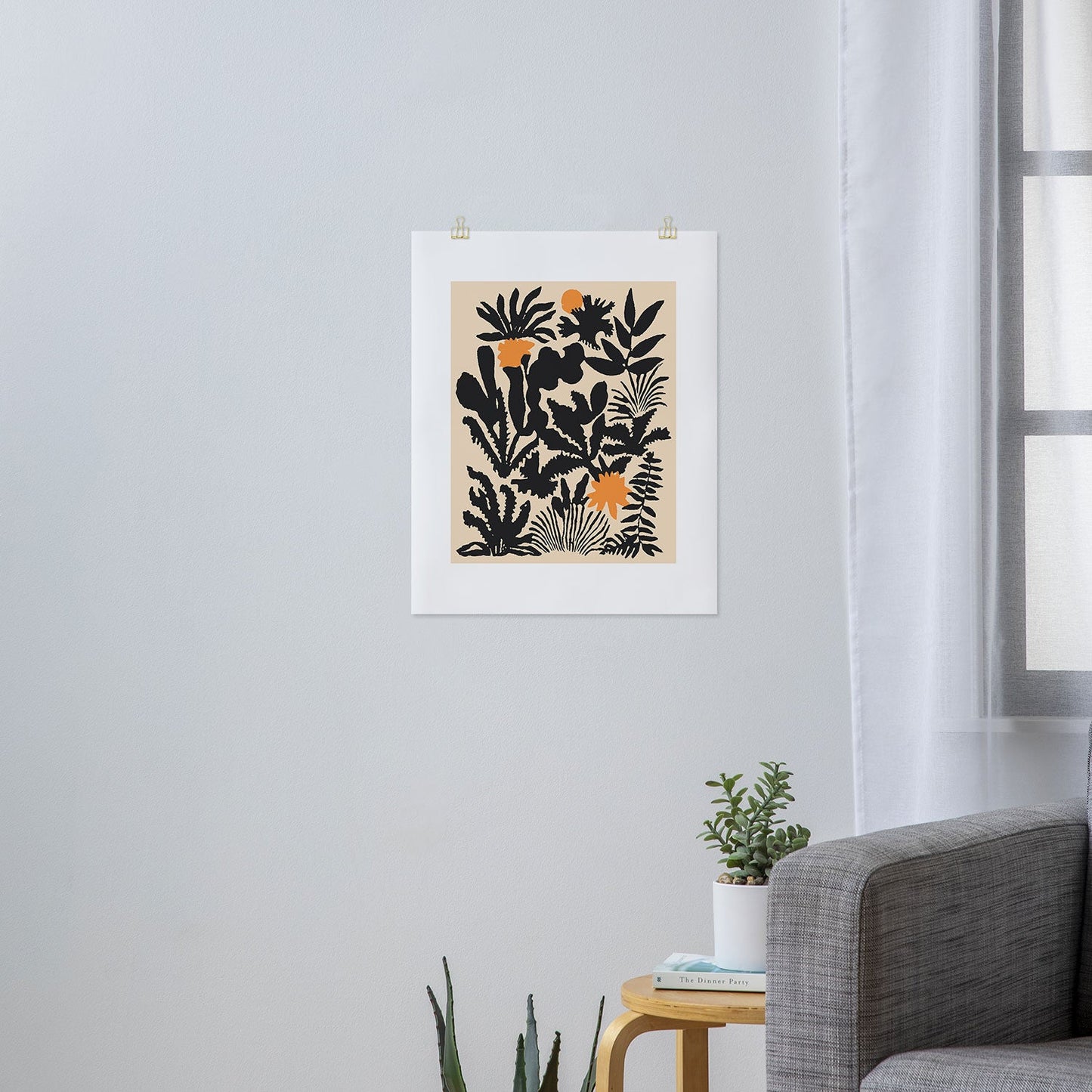 DorisciciArt Agave botanic Art Print