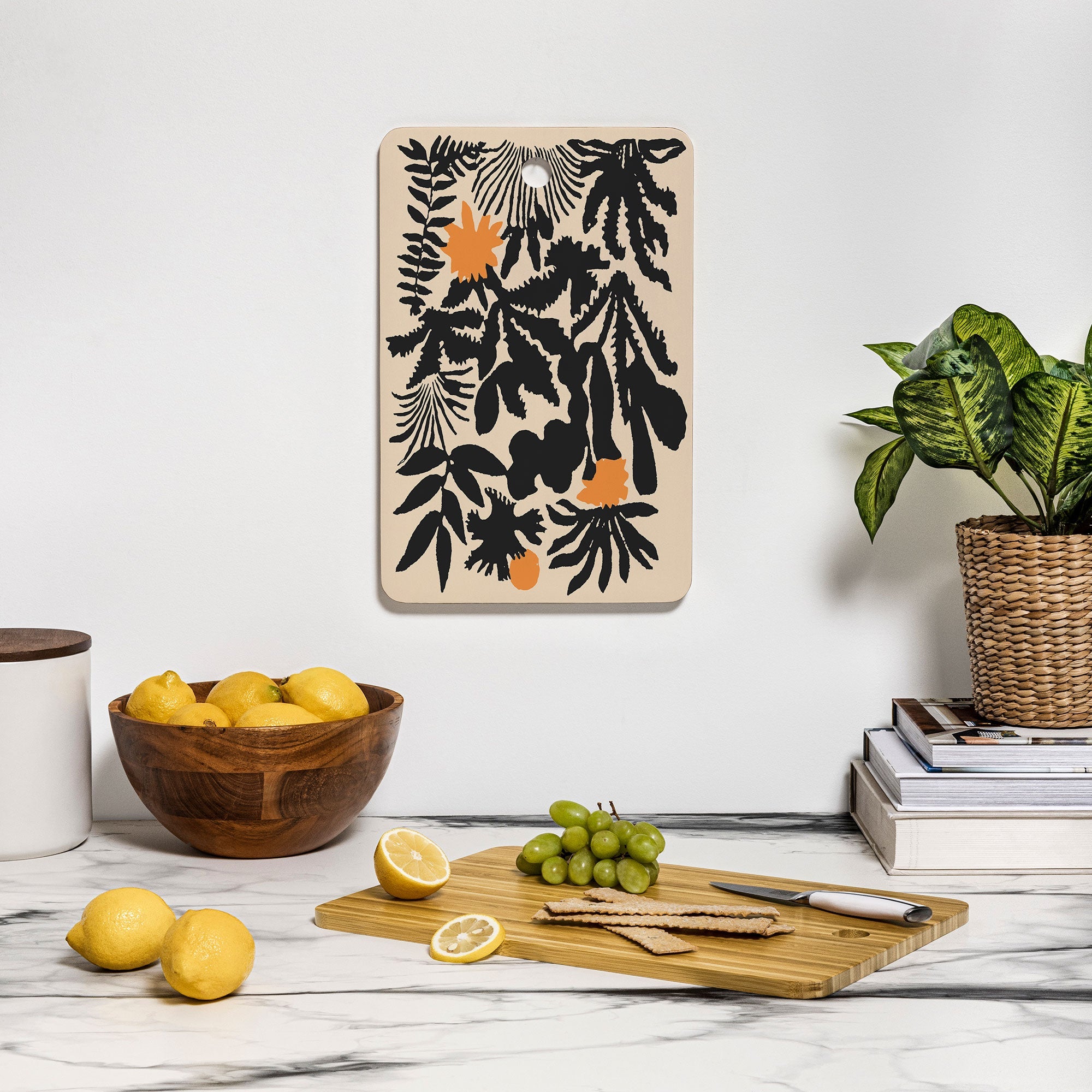 DorisciciArt Agave botanic Cutting Board Rectangle