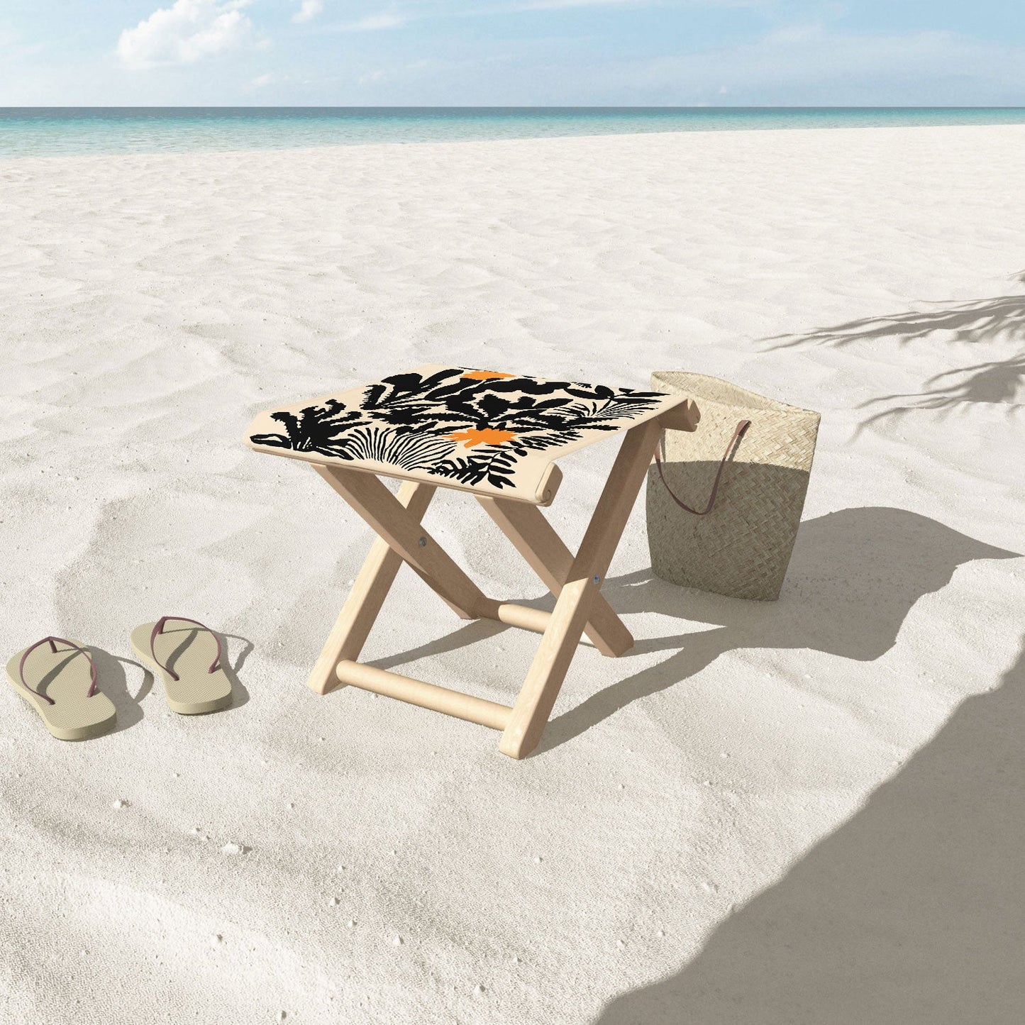 DorisciciArt Agave botanic Folding Stool