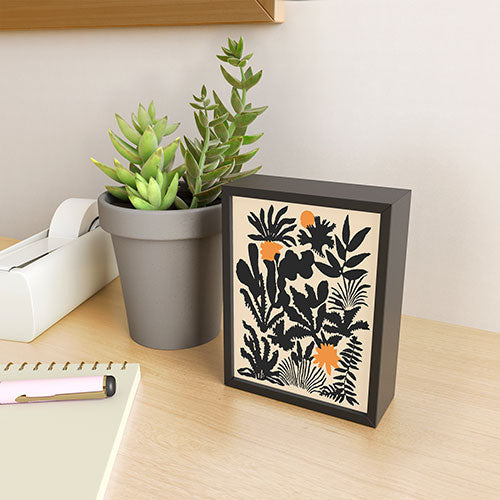 DorisciciArt Agave botanic Framed Mini Art Print