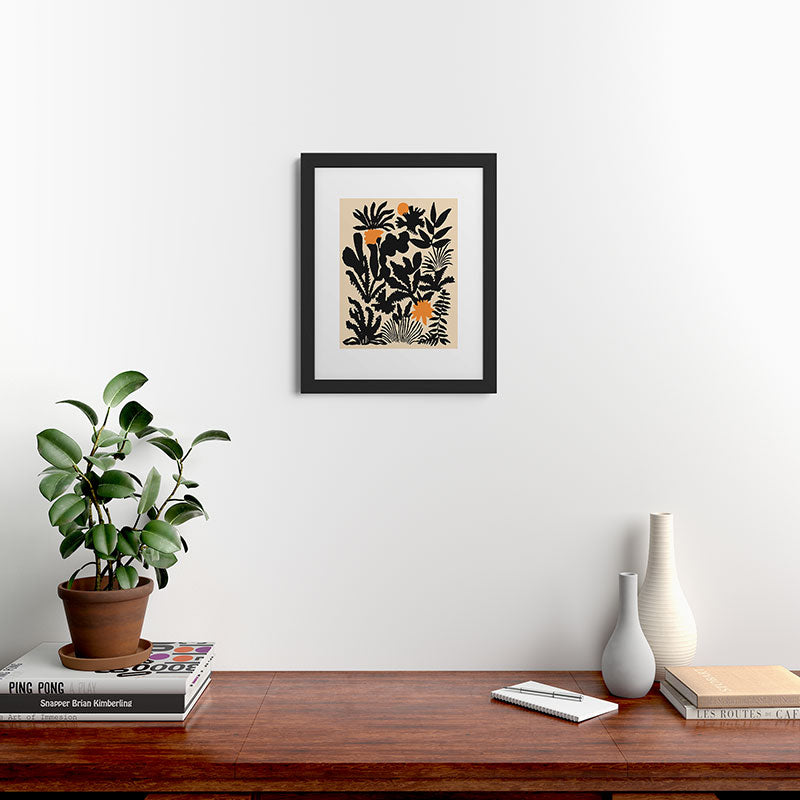 DorisciciArt Agave botanic Framed Art Print