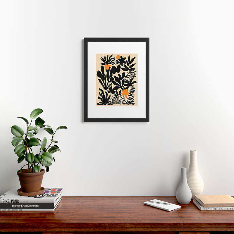 DorisciciArt Agave botanic Framed Art Print