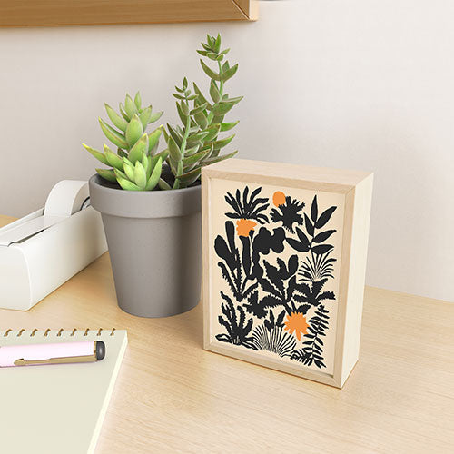 DorisciciArt Agave botanic Framed Mini Art Print
