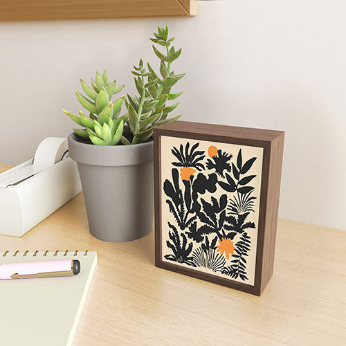 DorisciciArt Agave botanic Framed Mini Art Print